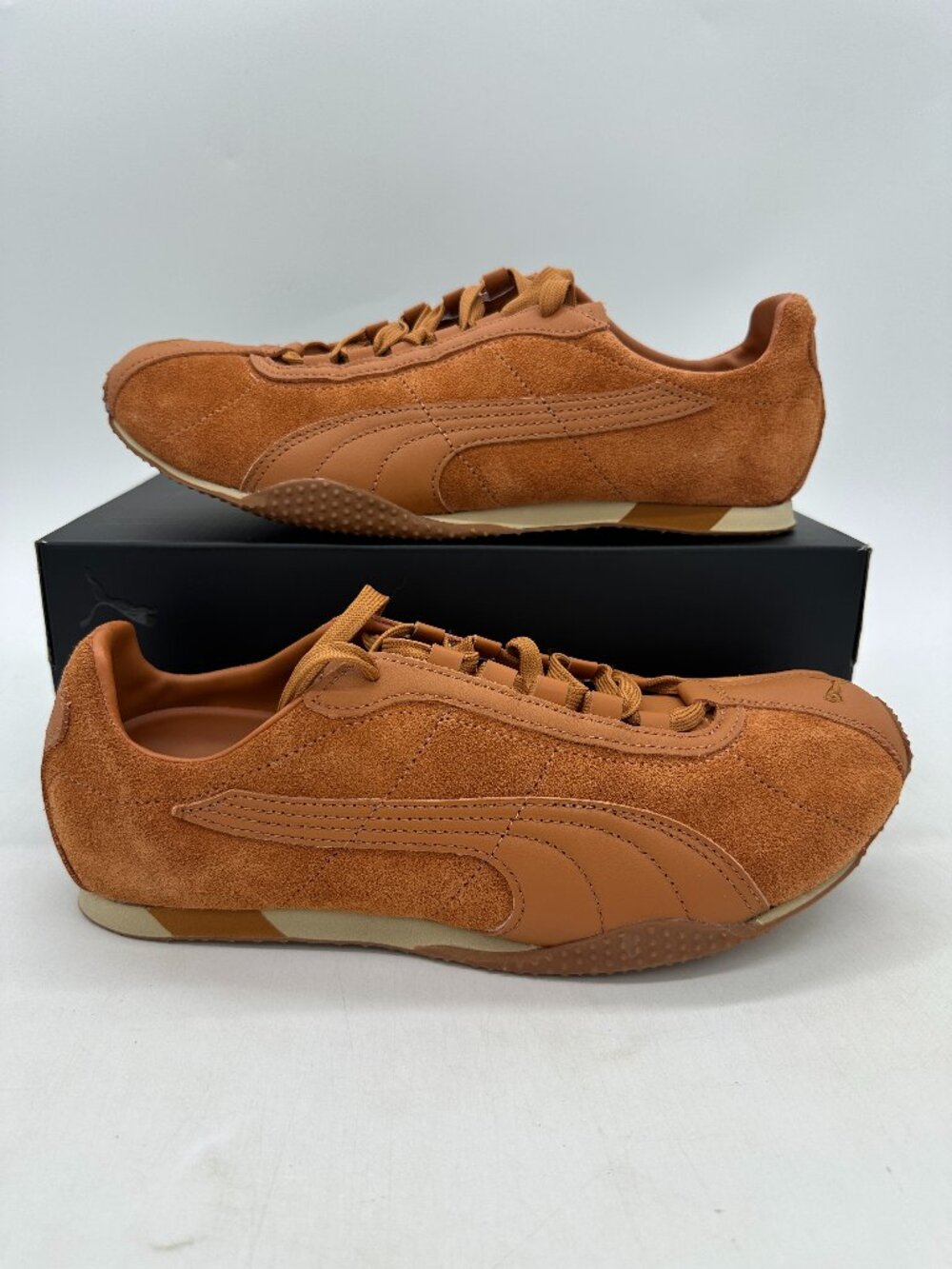Puma Street Premium Men's Size 11.5 Orange Athletic Shoes 403777 01